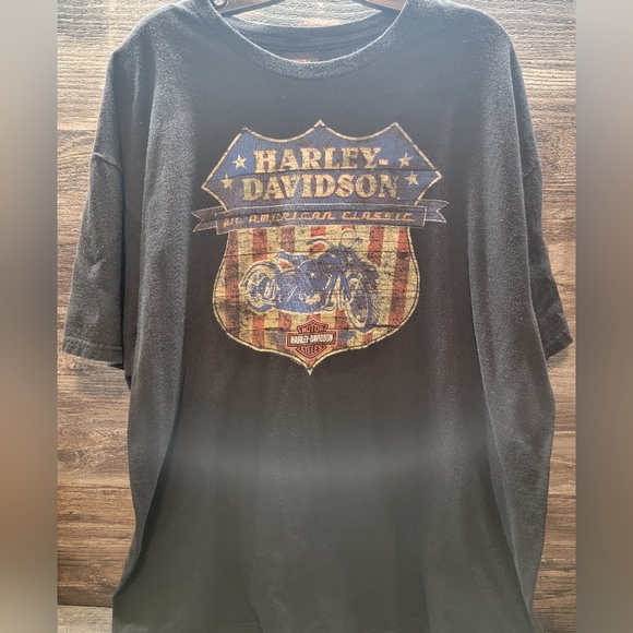 HARLEY DAVIDSON Barnett El Paso Texas XLarge Black T-shirt 2010 - Picture 1 of 4